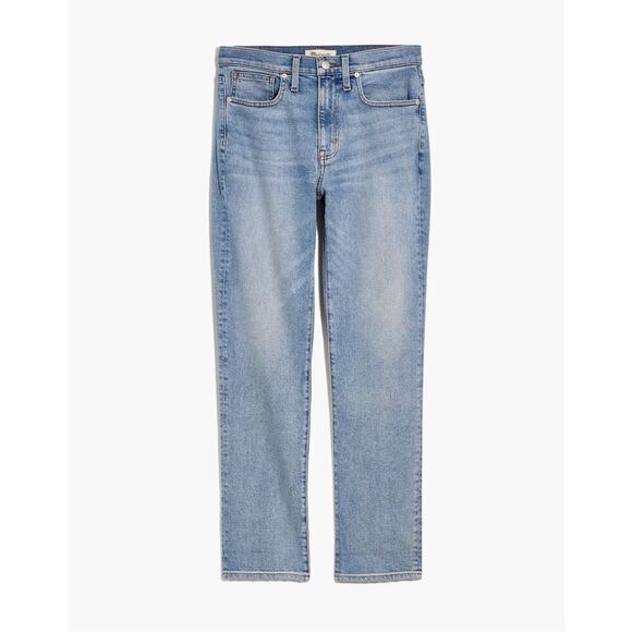Madewell Roadtripper High-Rise Slim Boyjeans jeans 24 in Edenwald Wash - Picture 1 of 9